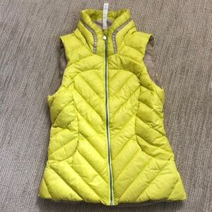 Lululemon down filled vest. Size 8